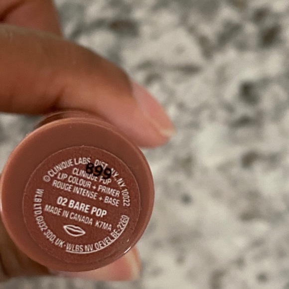 Clinique 02 Bare Pop Lipstick - Picture 3 of 4